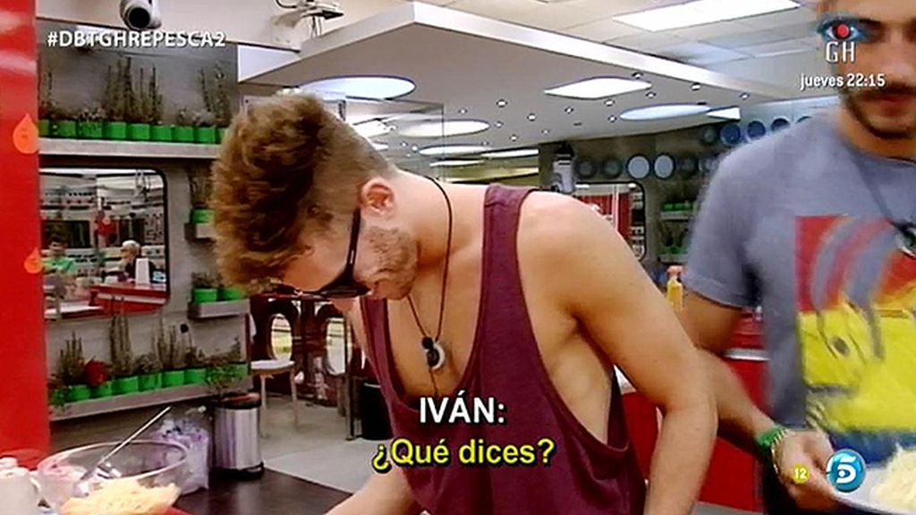 Iván, también muerto de risa: “Qué guarrilla la chica”