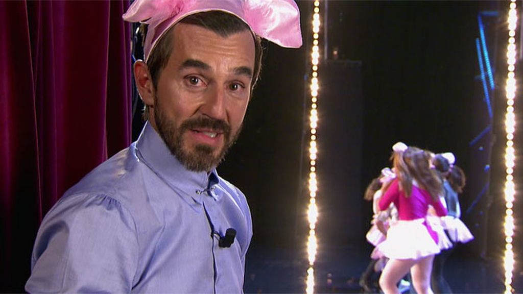 El presentador, con las emociones a flor de piel