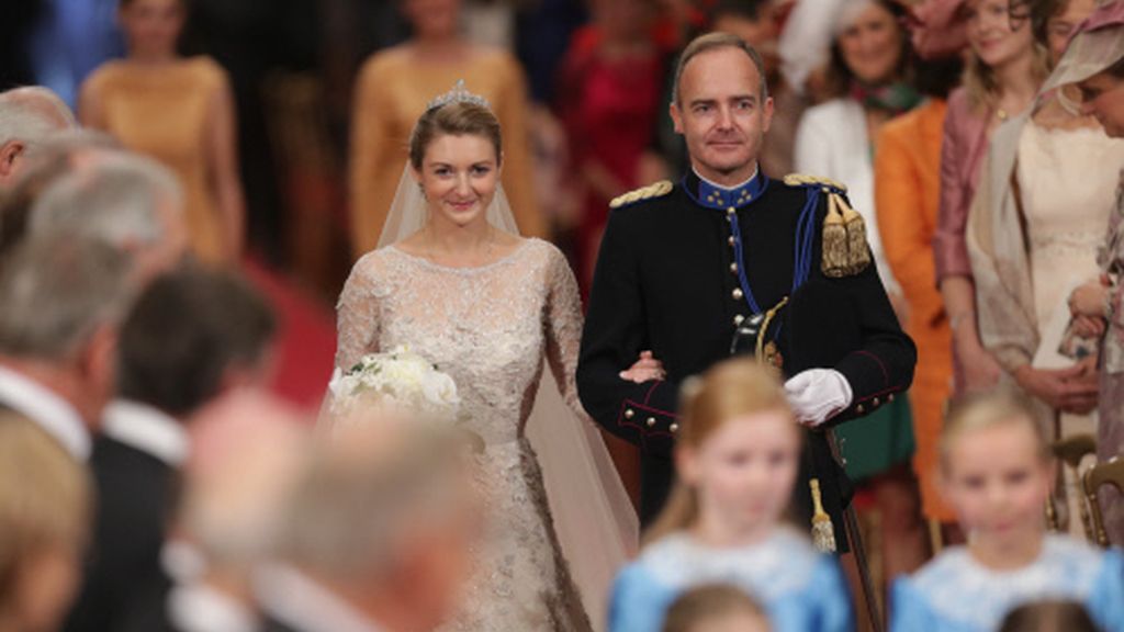 La ceremonia de religiosa de la Boda Real de Luxemburgo