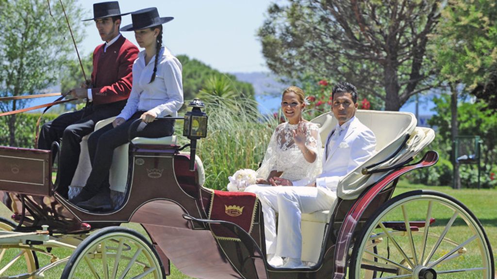 Pamelas y calesas, es la boda de Ezequiel Garay y Tamara Gorro