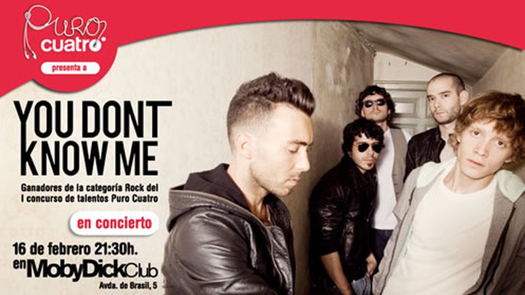 Concierto Moby dick you don`t know me