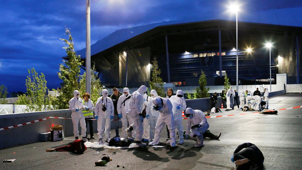 Así fue el simulacro de seguridad a las puertas del estadio