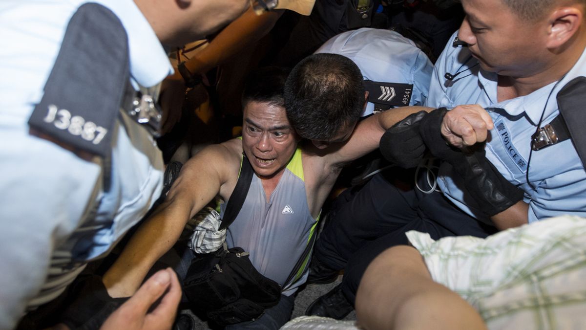 Más de 500 detenidos en Hong Kong durante las protestas para reclamar más democracia