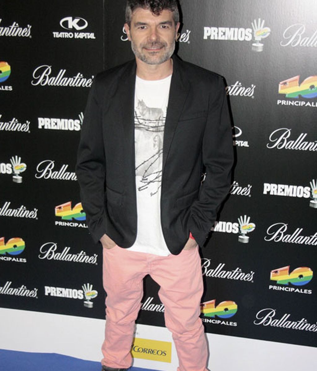 Cristina Pedroche, Dani Martín y Soraya Arnelas, en la fiesta 40 principales