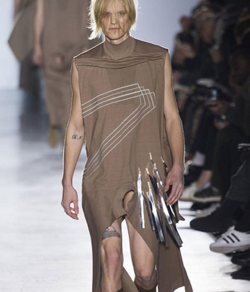 Rick Owens soprende con su colección masculina en París