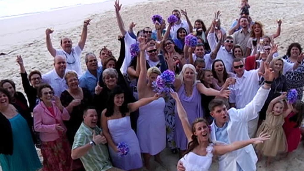 Boda en Bahamas