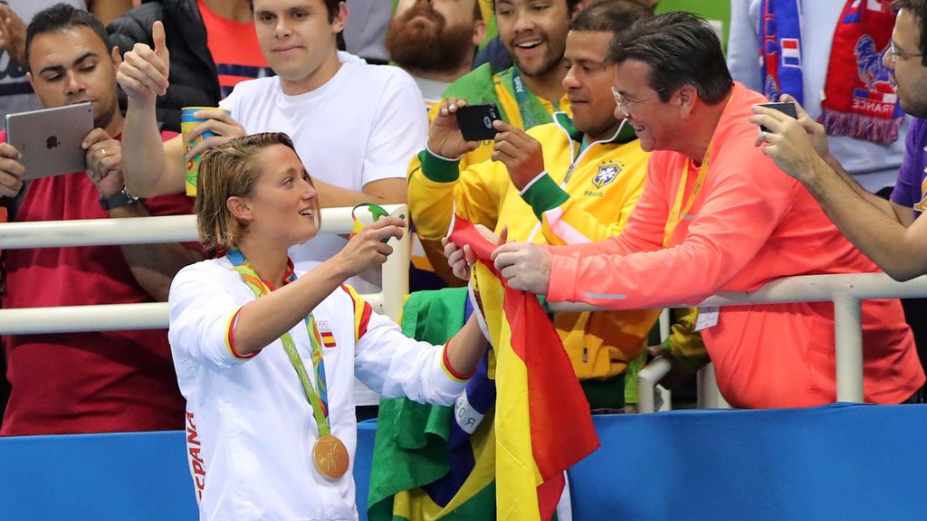 El oro de Mireia Belmonte en imágenes