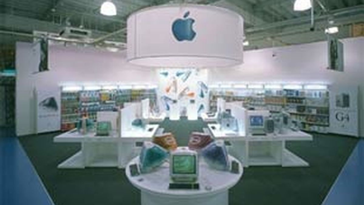 Una de las tiendas del grupo tecnológico Apple.