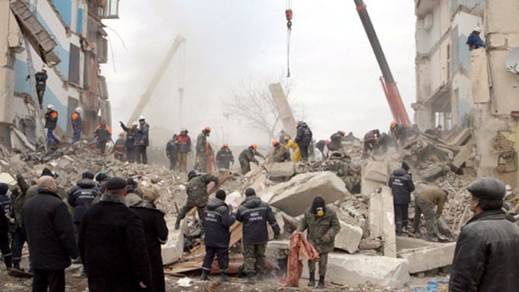 Asciende a 27 el número de muertos por la explosión de gas en Ucrania