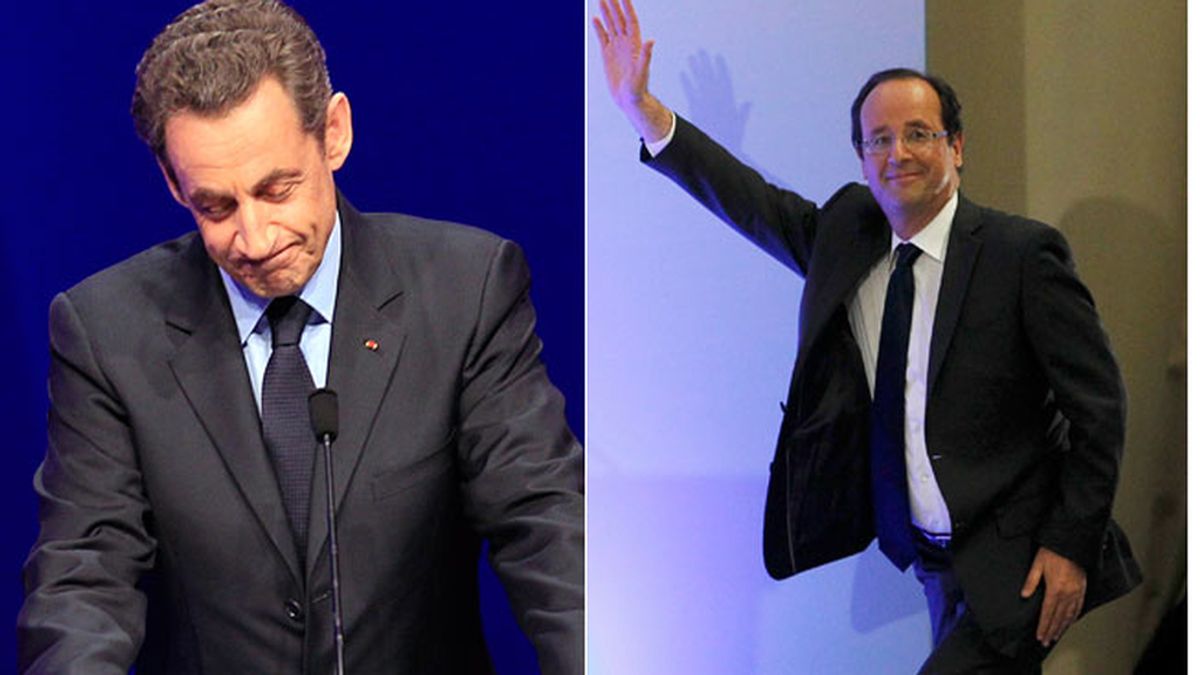Sarkozy y Hollande