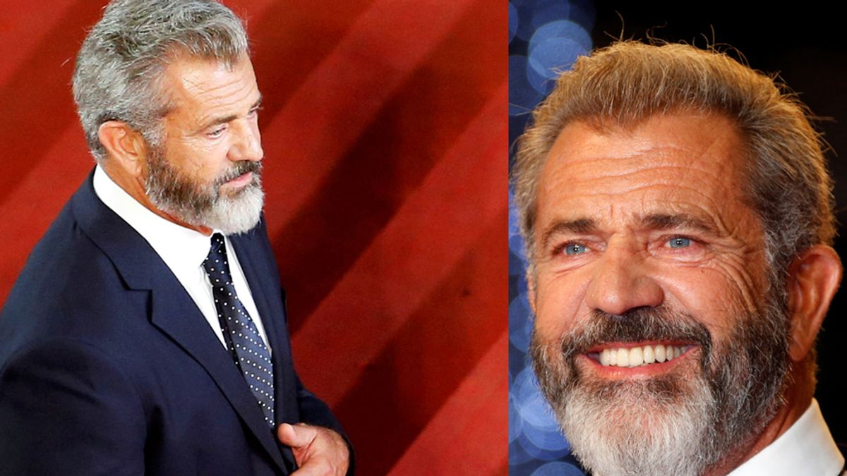 Mel Gibson con barba