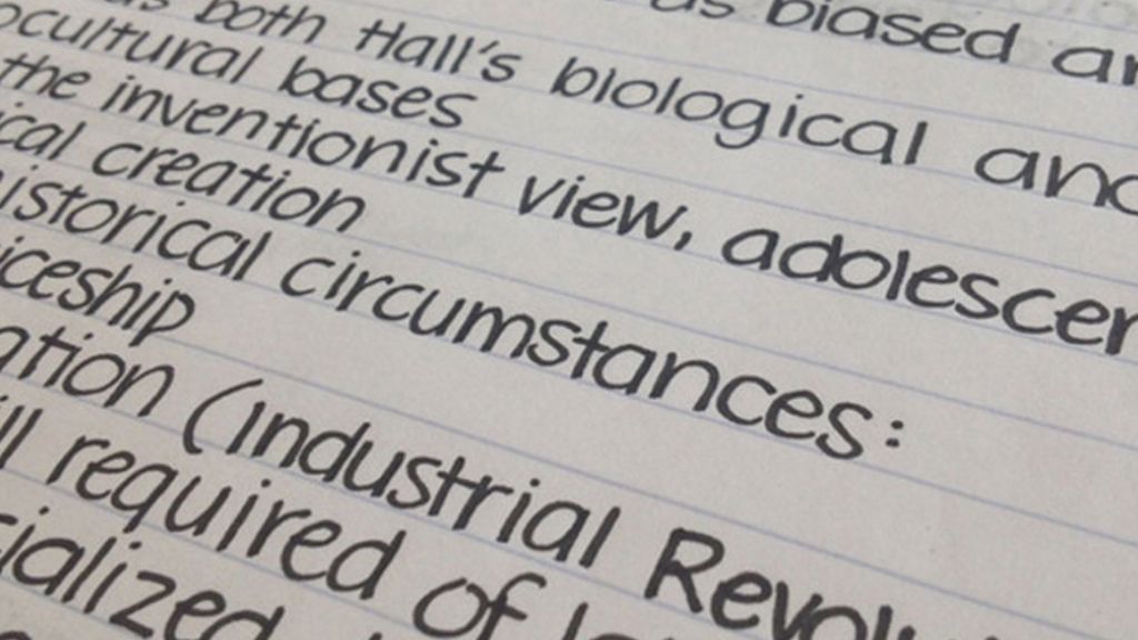 Los usuarios de Reddit presumen de la caligrafía