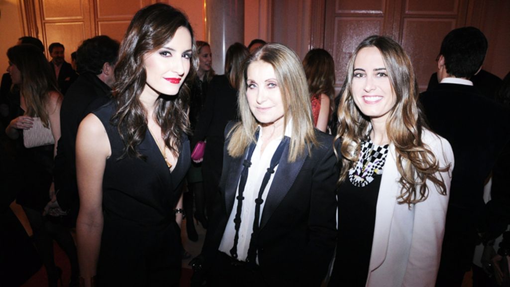 Mónica de Tomás con Purificación García y su hija Soledad