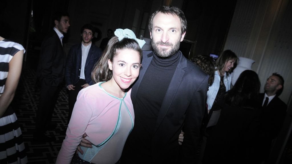 Claudia Pérez y Julián Villagrán a su llegada al espléndido Hotel Santo Mauro