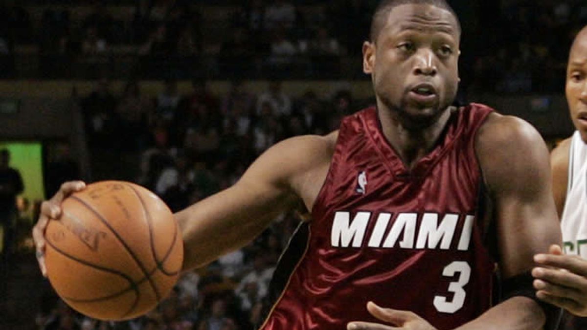 El escolta Dwyane Wade, de los Miami Heat