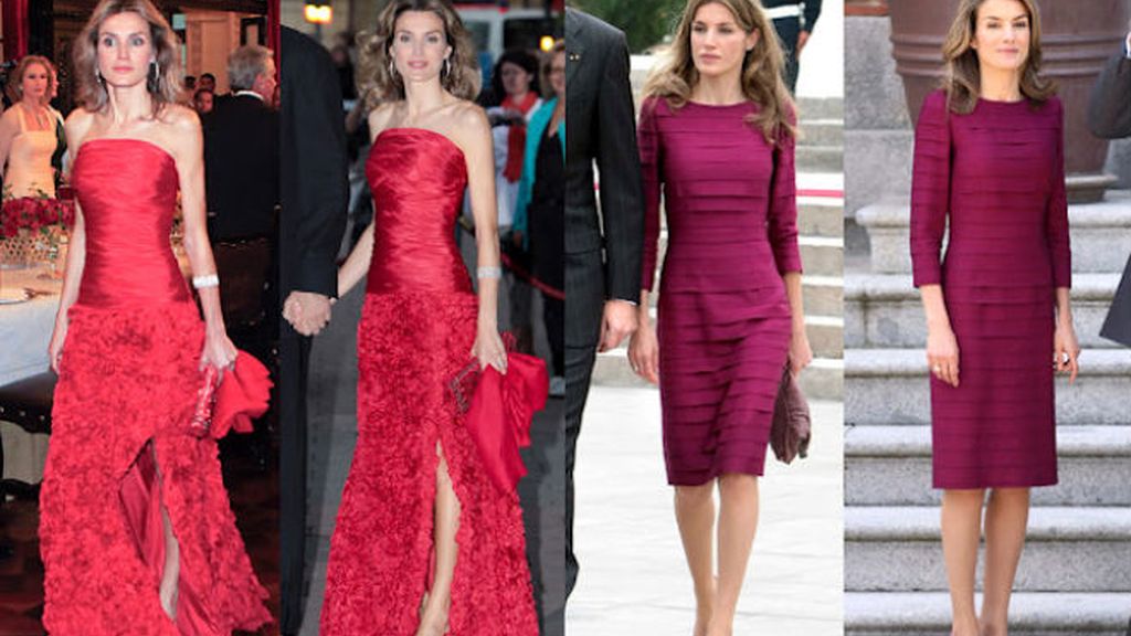 Letizia no para de repetir modelitos