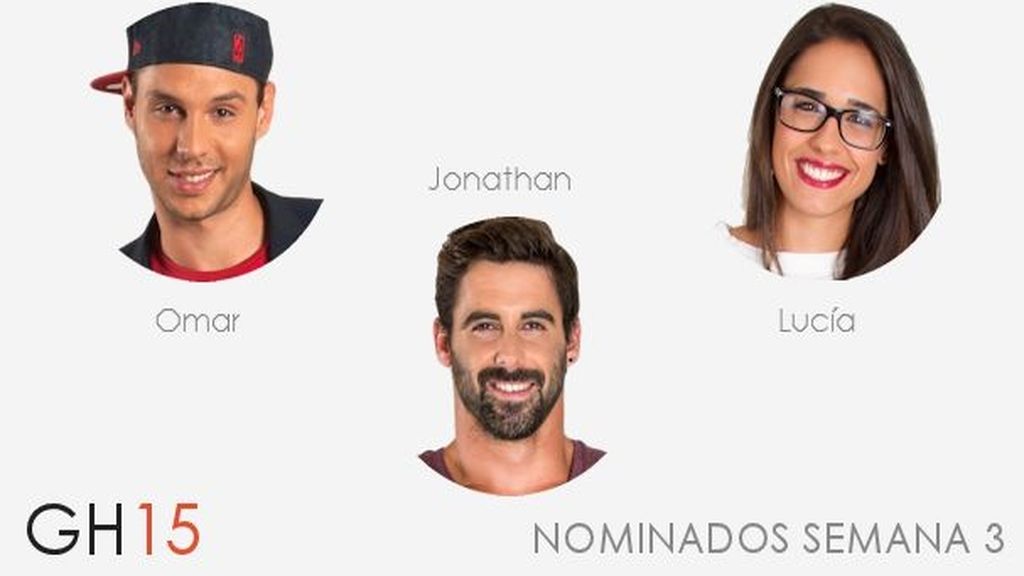 Nominados tercera semana