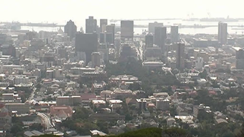 Vista panorámica de Ciudad del Cabo