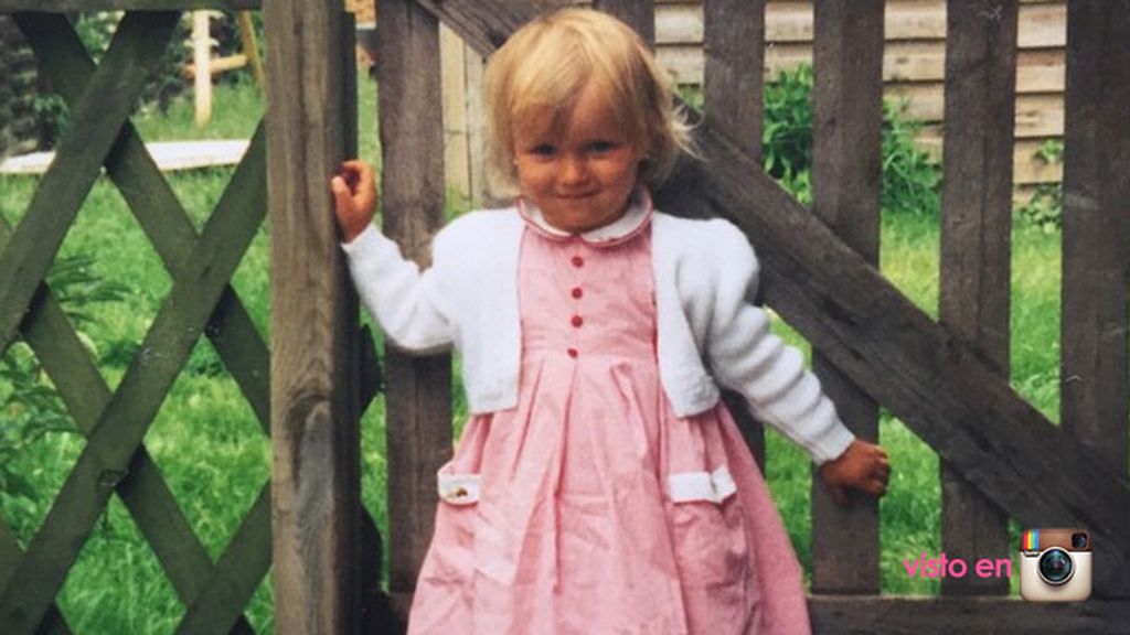 Ya de pequeña apuntaba maneras...