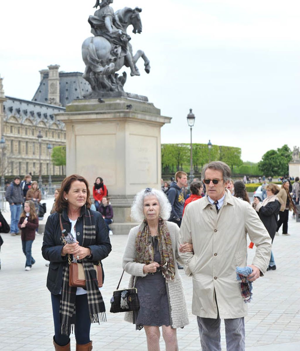 La Duquesa de Alba: incombustible en su Luna de Miel en Paris