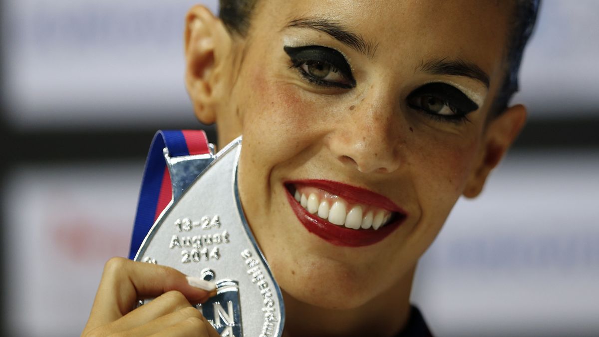 Ona Carbonell logra la medalla de plata en solo de natación sincronizada