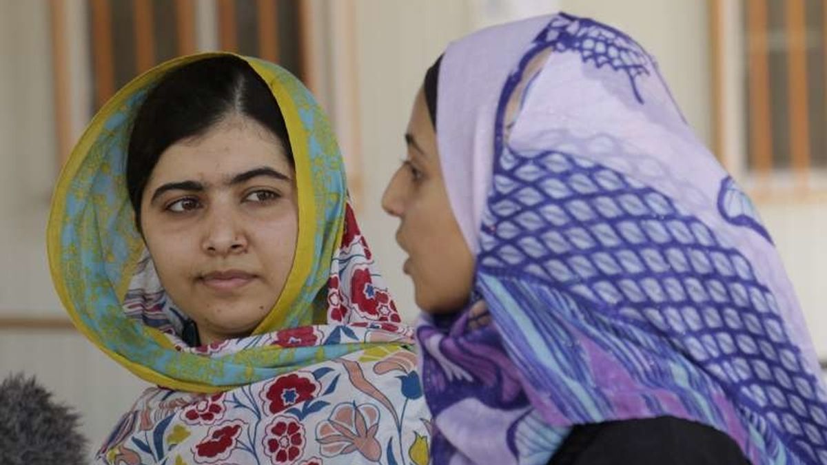 Malala y Muzon en Jordania