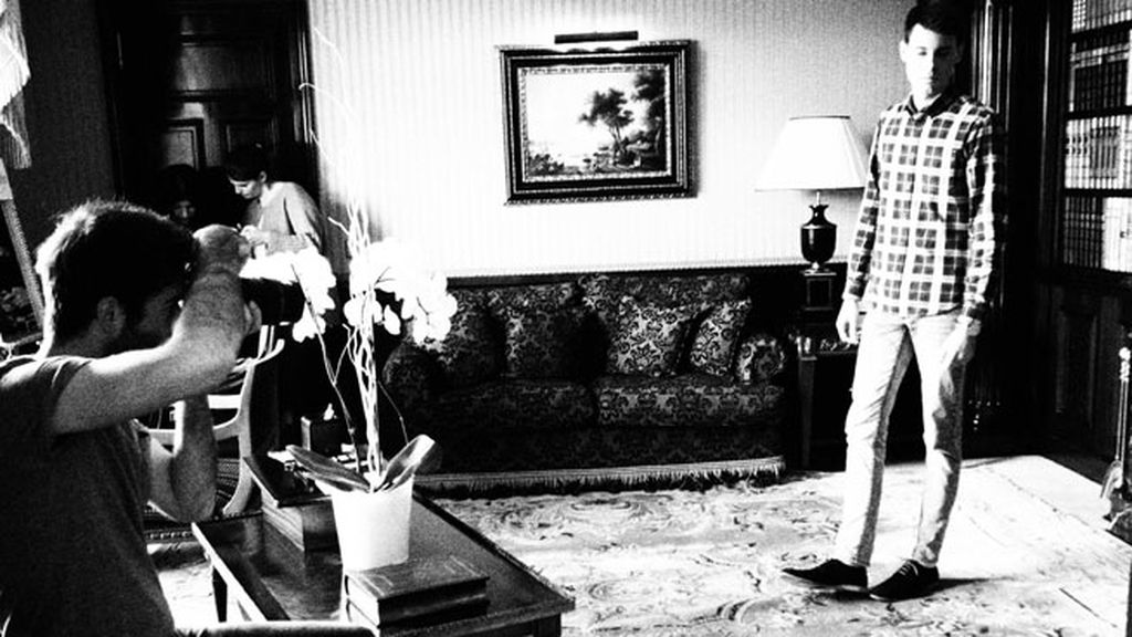 Así fue el 'making of' de la sesión en la suite real del Palace