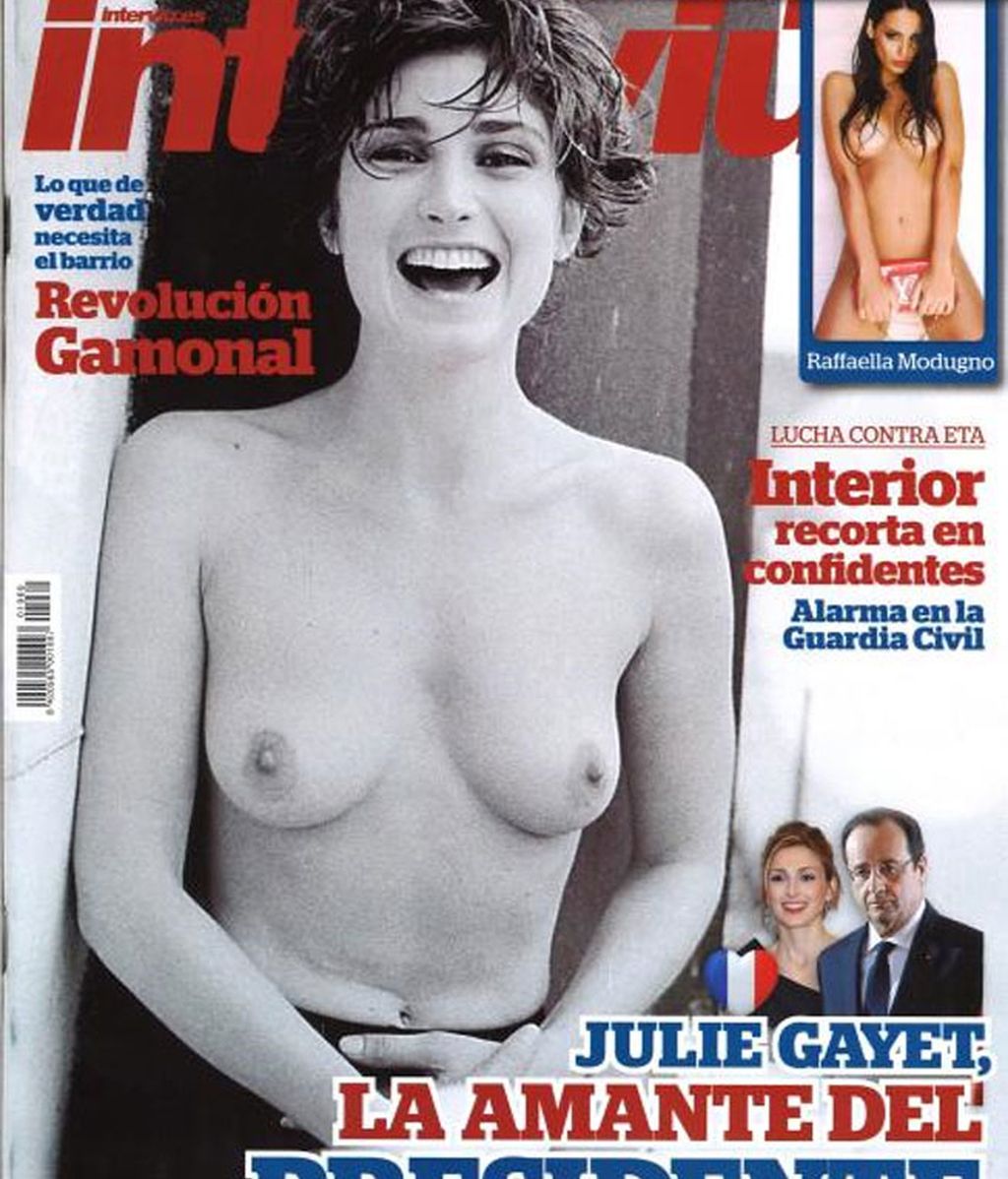 Julie Gayet, al desnudo