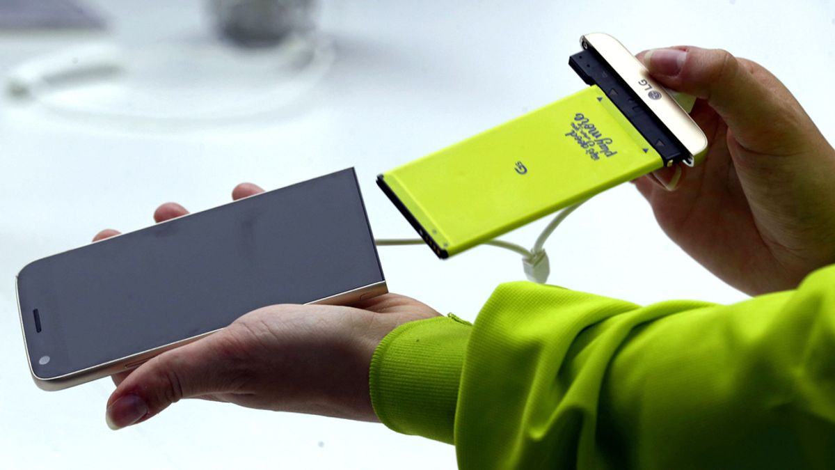 LG presenta su nuevo buque insignia: LG G5, que se puede mejorar mediante módulos
