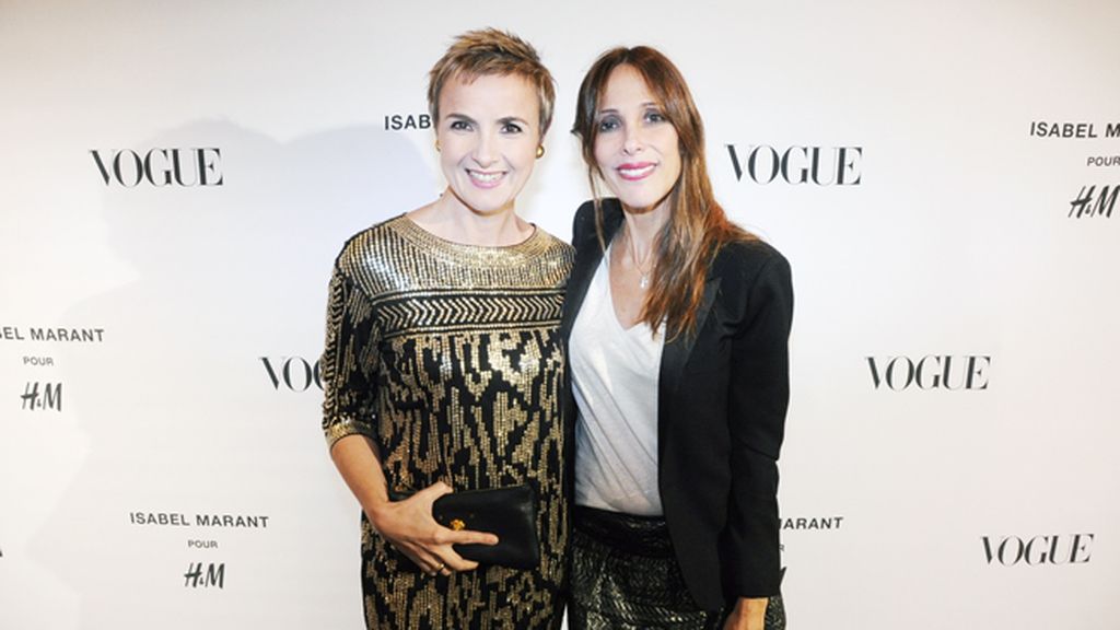 Doris Klein junto a Yolanda Sacristán, directora de Vogue España