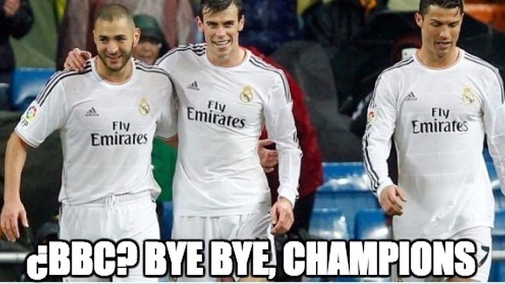 La redes sociales se ceban con la eliminación del Real Madrid