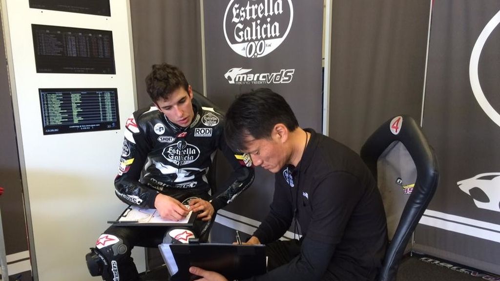 El campeón de Moto3 se adapta a la nueva categoría
