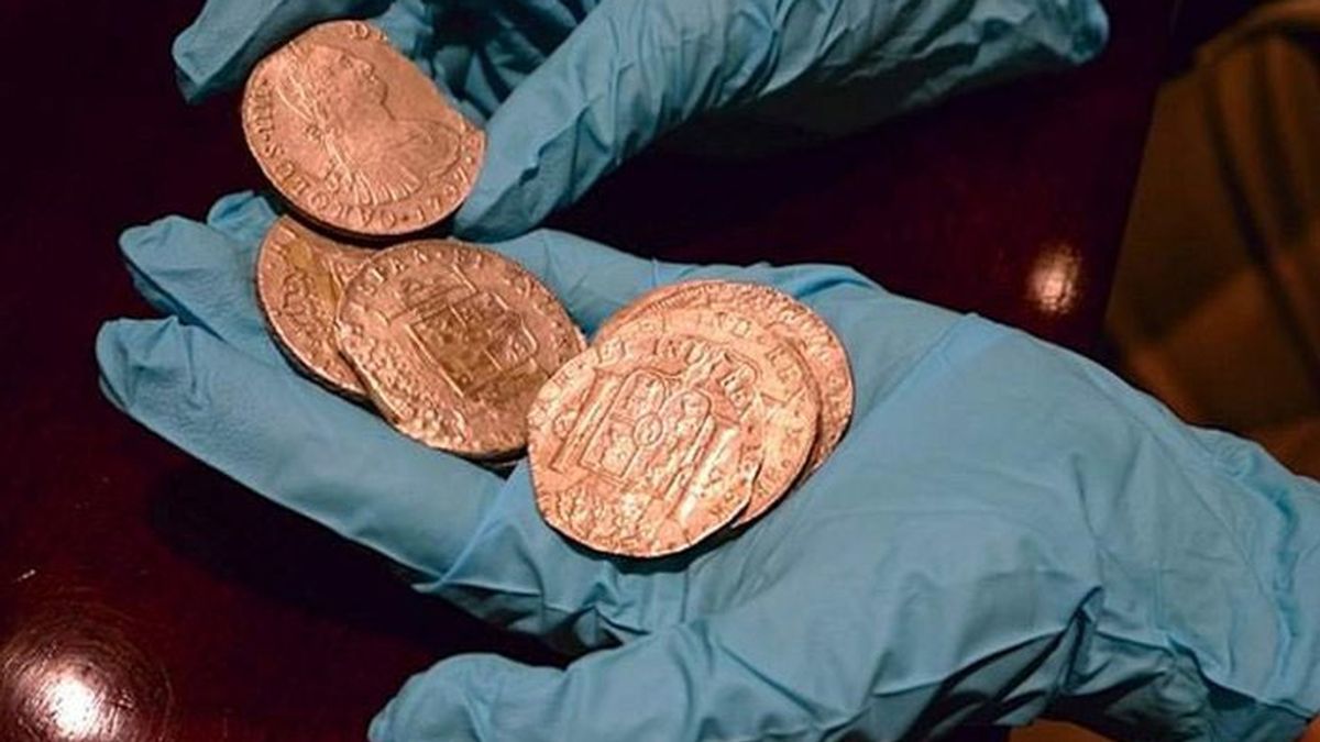 Monedas del tesoro del Odyssey