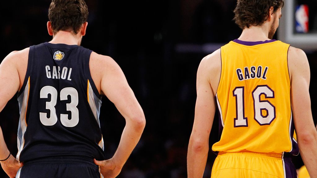 Orgullo de hermanos: Los Gasol, en la cima de la NBA