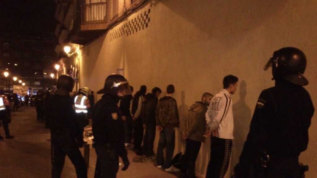 Disturbios en la 'Marea Ciudadana' de Madrid