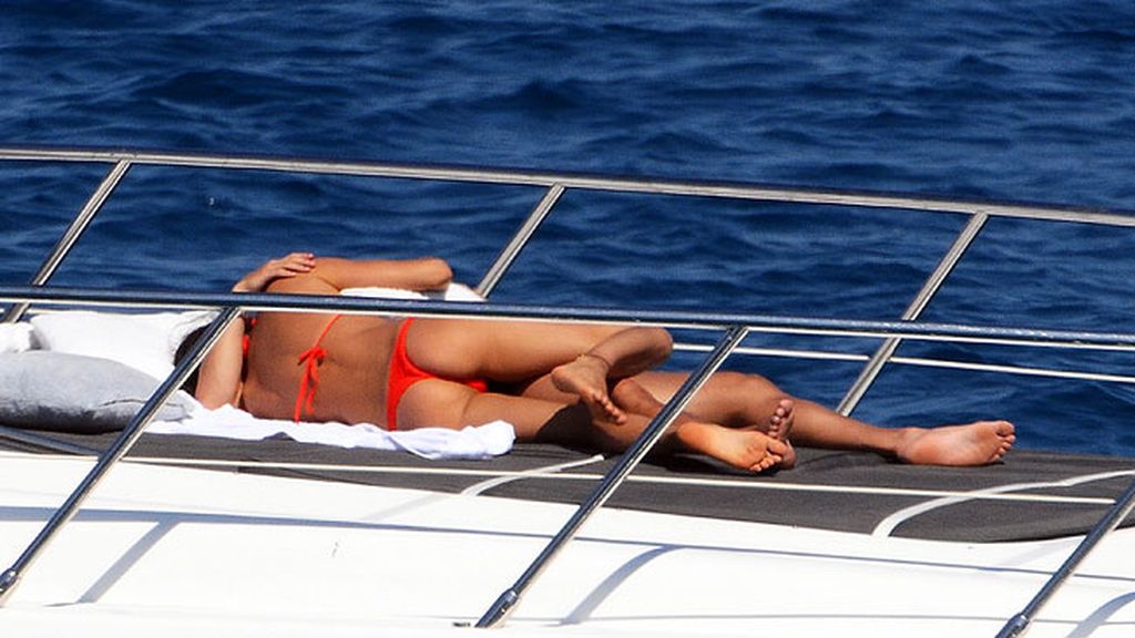 Cristiano se deshizo en cuidados con su hijo