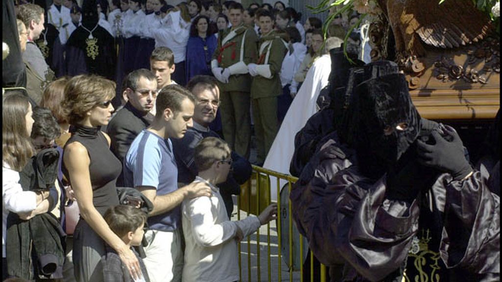 Famosos devotos en Semana Santa