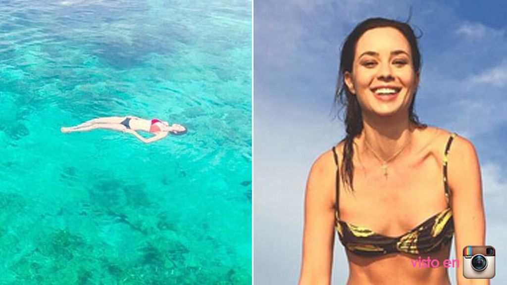 Las vacaciones en el mar de Dafne Fernández