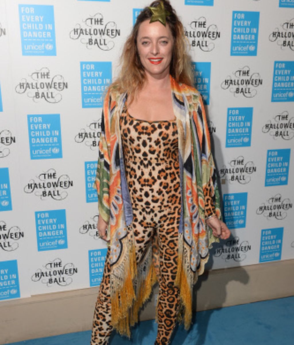 La diseñadora, Alice Temperley, apuesta por el 'animal print'