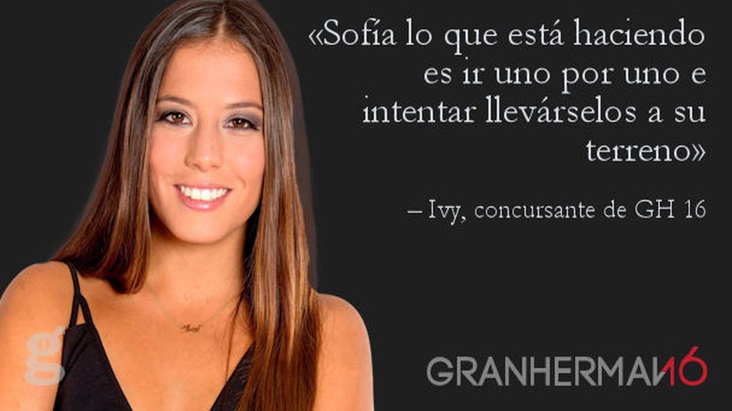 Frases: Ivy, sobre Sofía