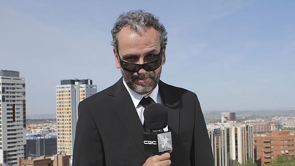 Willy Toledo se convierte por un día en reportero de CQC