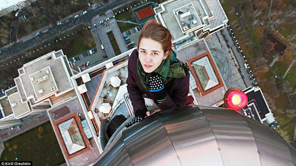 'Selfies' extremos en Rusia