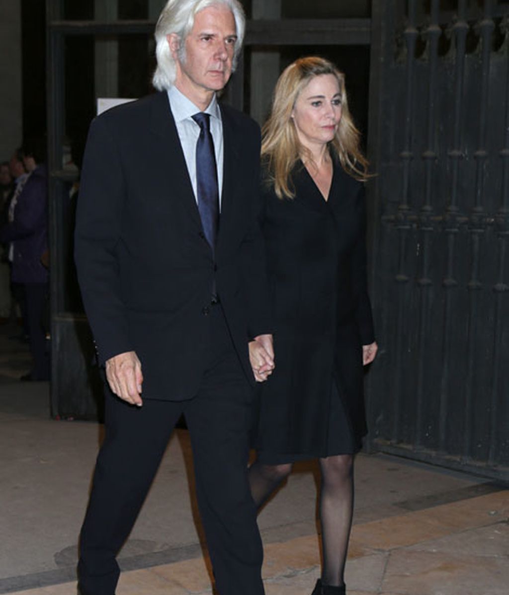 Jacobo Fitz James y su mujer Inka Martín