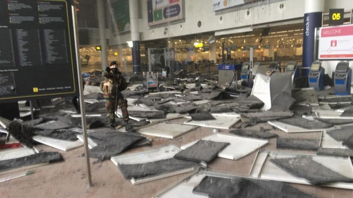 Explosión en el aeropuerto de Bruselas