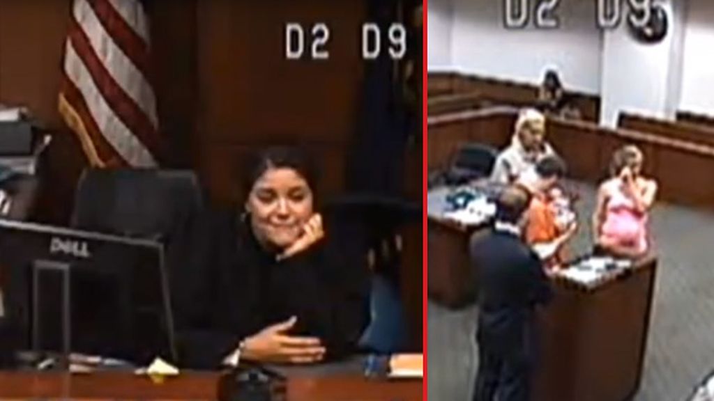 Amber Wolf, la amafle magistrada que permitió a un preso conocer a su hijo de un mes Amber Wolf, la amafle magistrada que permitió a un preso conocer a su hijo de un mes