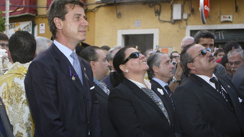 Famosos devotos en Semana Santa