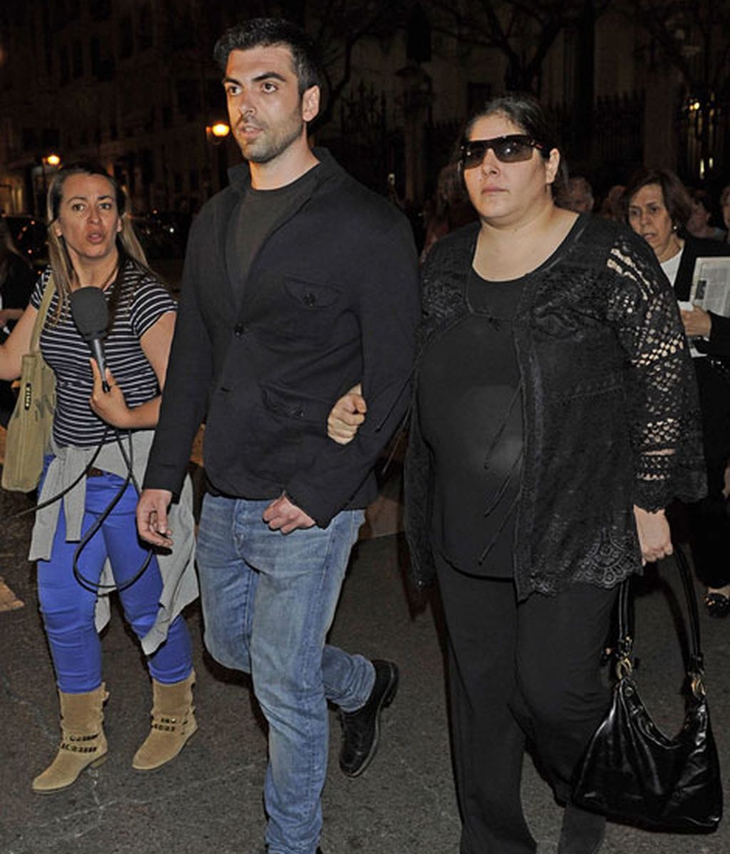 Funeral popular por Sara Montiel