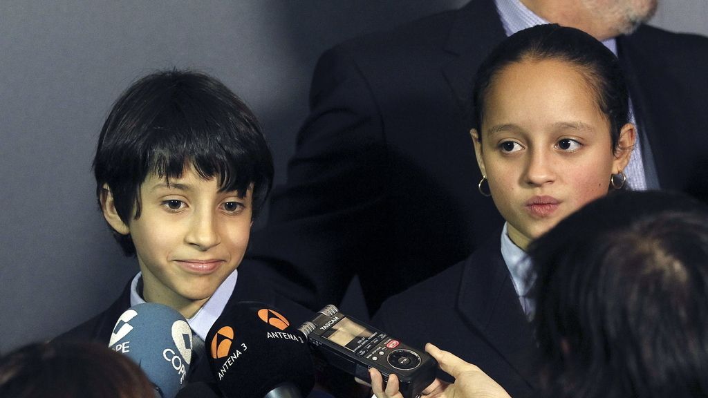 Ismael Rastrelli y Sherley Fonseca han cantado 'el Gordo' a las 10.07