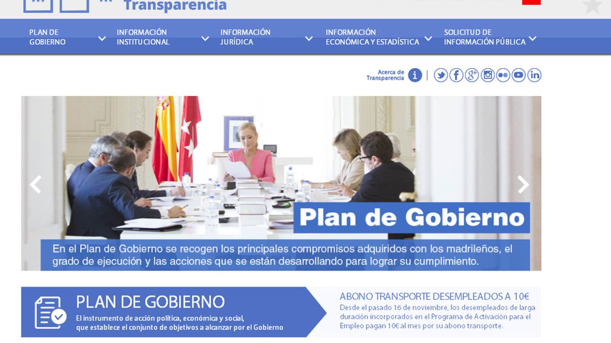 Portal de Transparencia Madrid