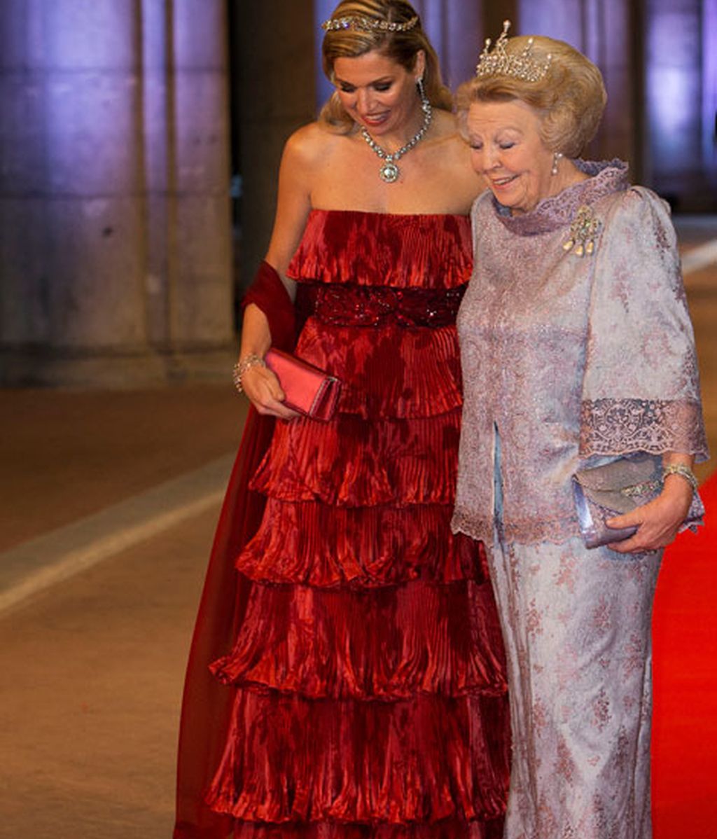 La reina Beatriz y Máxima
